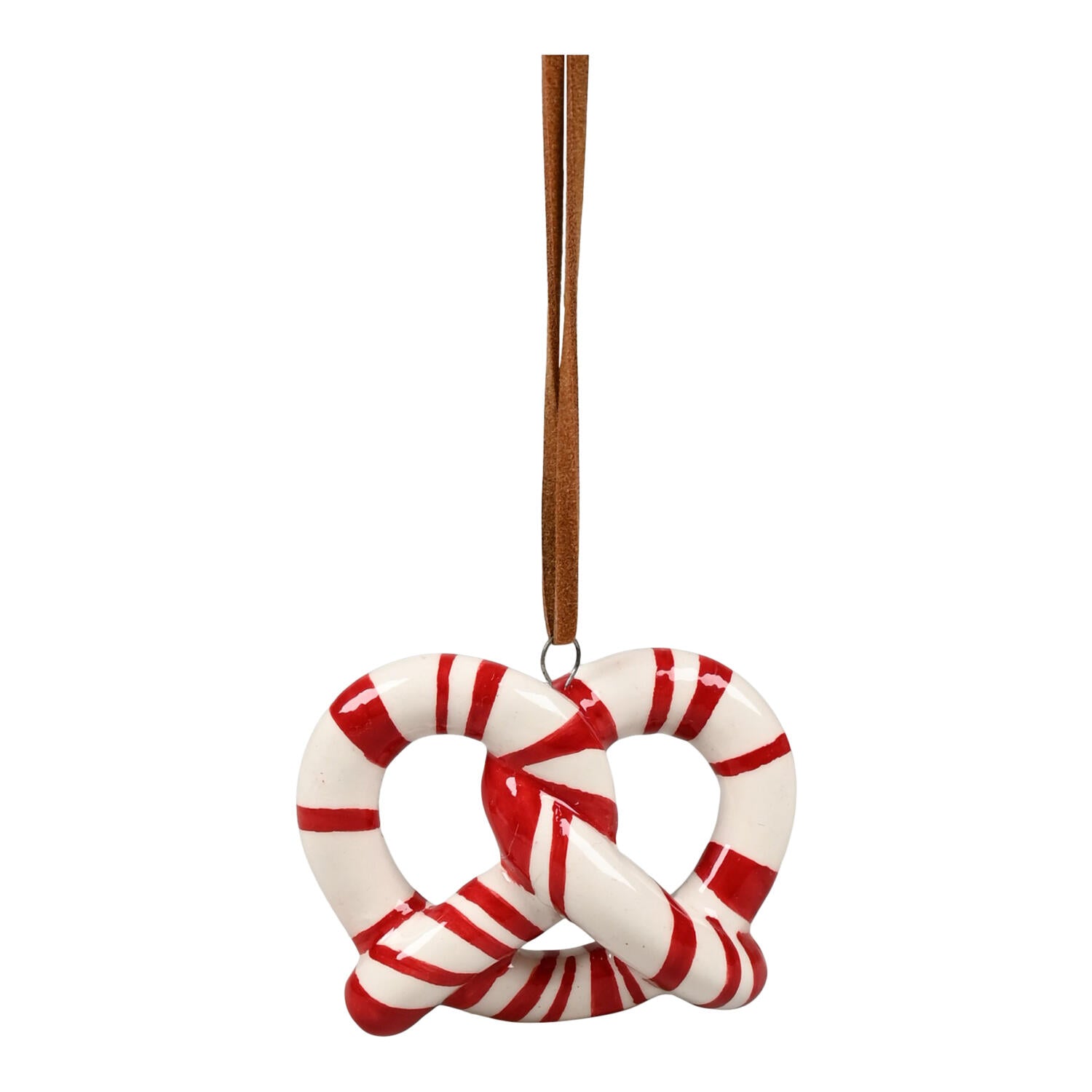 Kringle juleophæng - rød